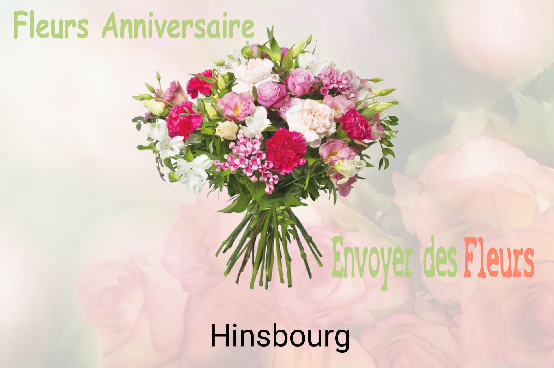 Bouquet de fleurs d’anniversaire livré à Hinsbourg