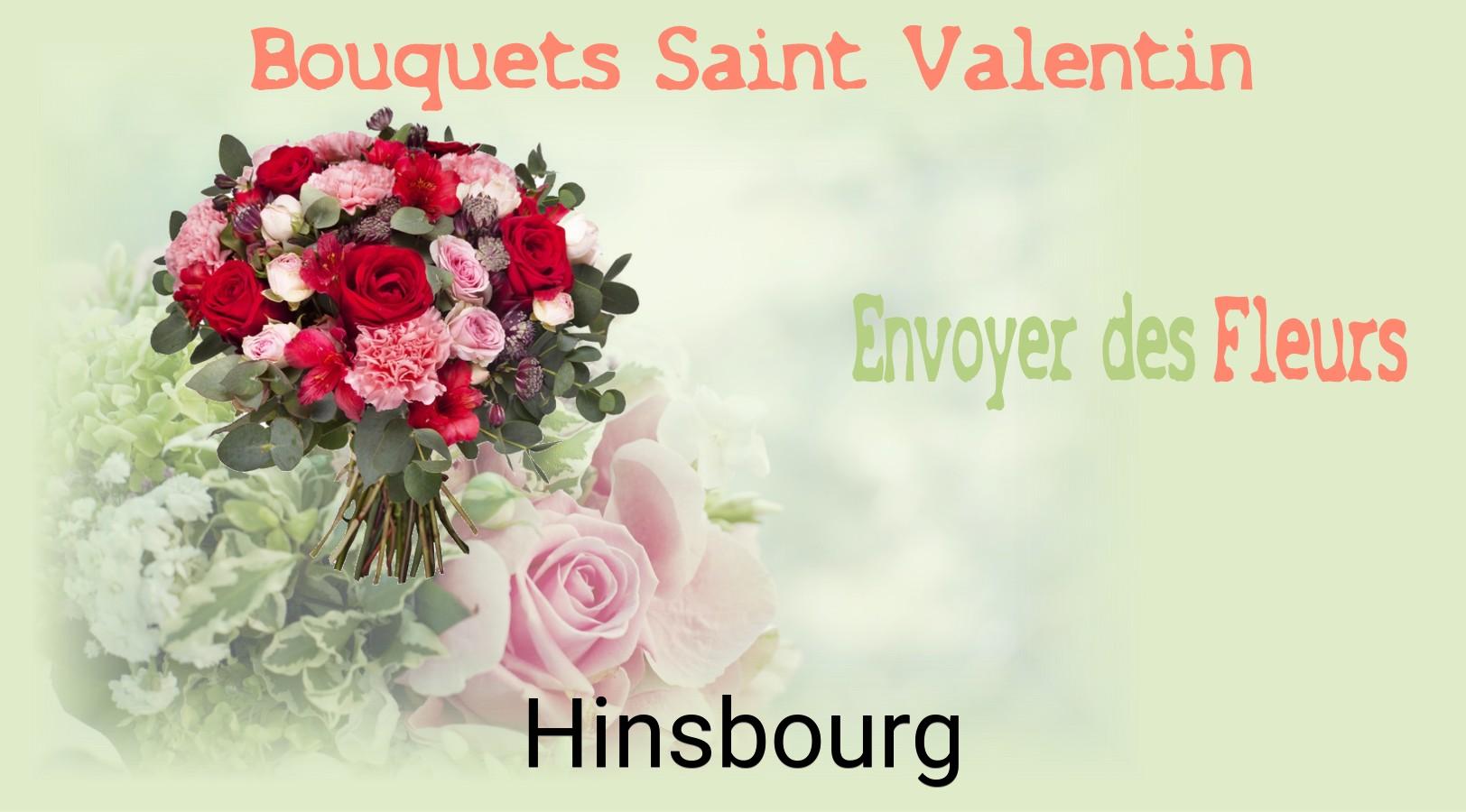 Roses de Saint-Valentin livrées à Hinsbourg